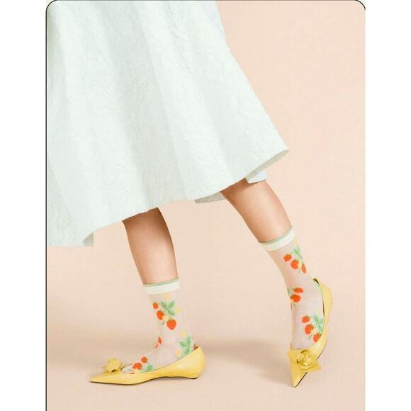 HANSEL FROM BASEL womans crew socks - Picture 2 of 2